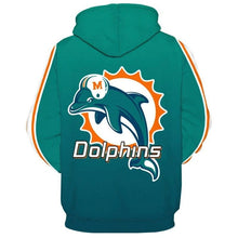 Load image into Gallery viewer, Miami Dolphins Hoodie NFL Professional National Football League team Sweater Shirt

