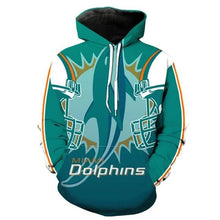Load image into Gallery viewer, Miami Dolphins Hoodie NFL Professional National Football League team Sweater Shirt
