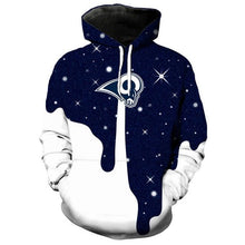 Load image into Gallery viewer, Los Angeles Rams 3D Hoodie NFL Professional National Football League team Sweater Shirt
